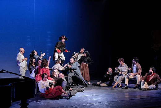 Titelbild für die Veranstaltung Spielerisch im Moment sein. Improvisation (-stheater)  und Spiritualität
