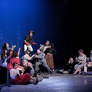 Titelbild für die Veranstaltung Spielerisch im Moment sein. Improvisation (-stheater)  und Spiritualität