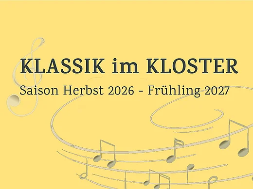 Titelbild für die Veranstaltung Klassik im Kloster - Die Violinsonate in drei Perspektiven